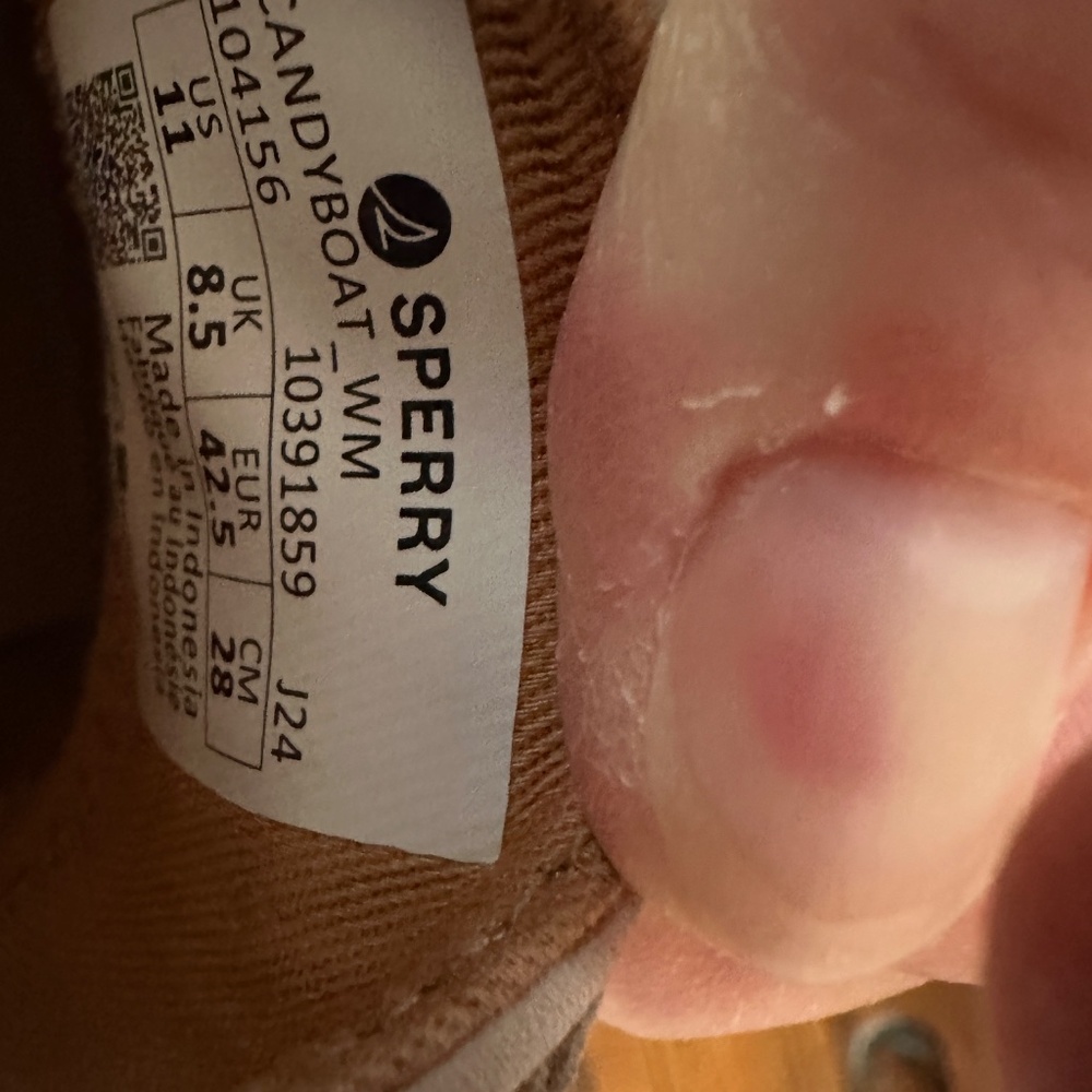 Sperry Candy Boat Shoes Women's Size 11 - Picture 5 of 6